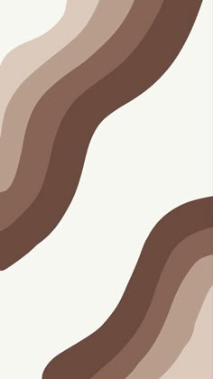 an abstract background with wavy lines in brown, beige and white colors on a light gray background