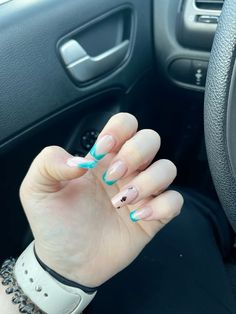 Pink Punchy Nails, Red Western Nail Ideas, Easy Western Nail Designs, Western French Tips, Name Nails Boyfriend, Western French Tip Nails, Western Spring Nails, Nails Acrylic Western, Simple Country Nails