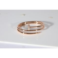 This is part of Chairish’s Fine Jewelry assortment.  Cartier Juste Un Clou Diamond Double Bracelet in 18k Rose Gold 0.51 CTW  PRIMARY DETAILS  SKU: 125196  Listing Title: Cartier Juste Un Clou Diamond Double Bracelet in 18k Rose Gold 0.51 CTW  Condition Description: Retails for 21400 USD. In excellent condition and recently polished. 15 inches in length. Comes with Original Receipt;Service Papers;  Brand: Cartier  Collection/Series: Juste Un Clou  Metal Type: Rose Gold  Metal Purity: 18k  Chain Cartier Collection, Cartier Juste Un Clou, Double Bracelet, Vintage London, Rose Gold Metal, 18k Rose Gold, Cartier, Types Of Metal, Gold Metal