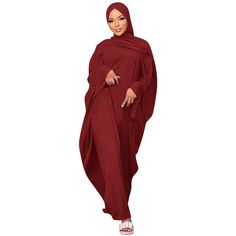 Women Islamic Muslim Abaya Dress Loose Full Cover Abayas Kaftan Dubai Maxi Robe With Hijab Product Details Color: Wine Red+Hijab Size: One Size Brand: No Brand Mpn: Does Not Apply Upc: Does Not Apply Ean: Does Not Apply * Department : Womens * Date First Available : April 6, 2022 Red Dabka Abaya For Eid, Red Long Thobe For Eid, Red Long Sleeve Abaya For Eid, Red Floor-length Abaya With Dabka Detail, Red Floor-length Abaya With Dabka, Red Floor-length Abaya With Dabka Embroidery, Red Long Abaya For Eid, Red Long Sleeve Abaya With Dabka, Red Hijab