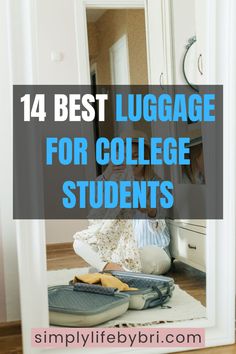 luggage for college students College Semester, College Lifestyle, Semester Abroad, Master List, College Aesthetic