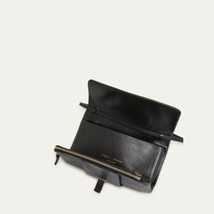 Proenza Schouler "Park" shoulder bag in napa leather  Adjustable, removable shoulder strap, 6.3" drop/ 18.3"L Flap top with lift-clasp closure  Interior, one slip pocket, one zip pouch  Lining: Cotton Approx. 4.9"H x 10.4"W x 5.7"D Made in Italy Luxury Leather Wallet On Chain, Classic Clutch With Detachable Strap For Work, Luxury Business Shoulder Bag With Flap, Luxury Leather Wallet On Chain, Rectangular, Timeless Flap Bag With Detachable Strap For Travel, Timeless Flap Bag For Evening, Timeless Evening Bag With Flap, Timeless Travel Flap Bag With Detachable Strap, Classic Formal Shoulder Bag With Removable Pouch