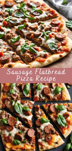 Sausage Flatbread Pizza Recipe If you’re looking for an easy yet gourmet pizza experience, Sausage Flatbread Pizza is a fantastic choice. With a crisp, thin flatbread crust topped with savory sausage, melted cheese, and fresh ingredients, this pizza brings together classic flavors with a modern twist. It’s perfect for busy weeknights or as an impressive […] Florentine Pizza Recipe, Sausage Flatbread Pizza, Flatbread Recipes Pizza Dough, Italian Sausage Pizza Recipes, Flat Bread Recipe Pizza, Sausage Pizza Recipes, Flatbread Pizza Ideas, Flatbread Topping Ideas, Flatbreads Recipes