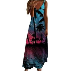 clearance Store,under $5 Clothes StoreClick Here Usmixi Summer Dresses for Women Hawaiian Vacation Loose Swing Spaghetti Strap Long Sundresses 2023 Short Sleeve V-Neck Coconut Tree Print Maxi Formal Dress Sky Blue l FEATURE: Pull on Dress,Strap Dresses,Short Sleeve,V-Neck,Maxi,Coconut Tree Print,This is a casual dress with special design that can show your perfect figure, make you more attractive, and can easily control parties, cocktail,beaches and other occasions. MATERIAL:95% Rayon+5% Spandex Sundresses 2023, July 4 Decorations, Long Sundresses, Maxi Formal Dress, Dresses Short Sleeve, Long Sundress, Hawaiian Vacation, Blue Summer Dresses, Loose Maxi Dress