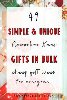 bulk christmas gifts for staff, holiday gifts for employees from boss Small Coworker Christmas Gifts, Christmas Gifts In Bulk, Small Christmas Gifts For Coworkers, Coworker Xmas Gifts, Coworker Christmas Gifts, Bulk Christmas Gifts, Small Gifts For Coworkers, Cheap Gift Ideas, Christmas Gifts For Adults