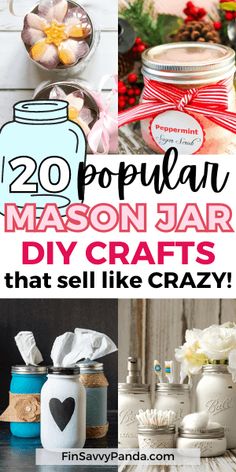 mason jar crafts that sell like crazy