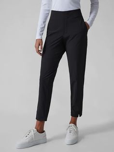 Athleta Brooklyn Ankle Pant, Best Travel Pants, Travel Pants, Lightweight Pants, Petite Shorts, Summer Pants, Ankle Pants, Work Pants, Work Outfit