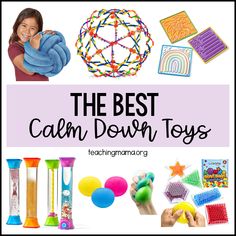 the best calm down toys for toddlers to play with and learn how to use them