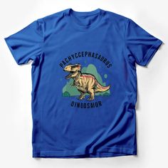 Pachycephalosaurus Dinosaur T-Shirt, Vintage Dino Tee, Prehistoric Retro Graphic Shirt, Kids and Adults Sizes Male T-Shirt Custom graphic T-Shirt.Customize your color Dino Tee, Funny Dinosaur Print Short Sleeve T-shirt, Blue Dinosaur Print Short Sleeve T-shirt, Male T Shirt, Graphic Shirts, Custom Shirts, T Shirt