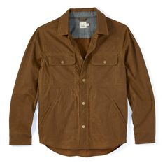 Classic Waxed Finish Utility Jacket For Outdoor, Classic Waxed Finish Outerwear For Outdoor, Classic Unstructured Outerwear For Outdoor, Rugged Fall Sport Coat For Hunting, Rugged Long Sleeve Sport Coat For Outdoor, Casual Long Sleeve Hunting Sport Coat, Casual Long Sleeve Sport Coat For Hunting, Rugged Cotton Hunting Outerwear, Rugged Cotton Outerwear For Hunting