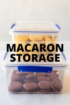 How to Store Macarons Pies And Tacos Macarons Recipe, Pies And Tacos Macarons, Back To School Macarons, Macaron Tips, Macaron Inspiration, Macaron Troubleshooting, Specialty Desserts