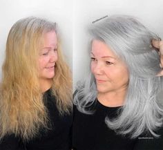 Hairstylist Shares Gorgeous Photos Of People Embracing Their Gray Hair | 12 Tomatoes Gray Hair Highlights