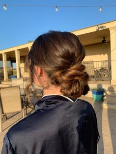 Wavy Bun Hairstyles, Messy Bun Wedding, Bridesmaids Hairstyle, Husband Hair, Hair Messy Bun, Bun Wedding, Wedding Day Hair, Bridal Stylist, Hair Messy