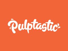 the word'pubtastic'written in white on an orange background