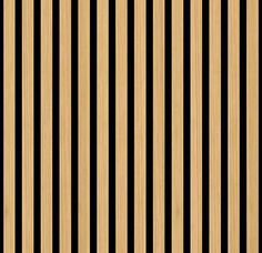 a black and tan striped wallpaper with wood grains in the center, as well as vertical stripes