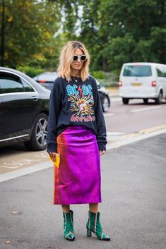 Look 80s, Soft Grunge Outfits, Eclectic Grandpa, Cher Horowitz, London Fashion Week Street Style, London Fashion Weeks, Style 2023, London Street Style, Fashion Blogger Style