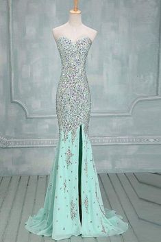 Dress Chiffon, Mermaid Evening Dresses, Chiffon Prom Dress, Cheap Prom Dresses, Gorgeous Gowns, Mermaid Prom Dresses, Robins, Long Prom Dress, Mermaid Dresses