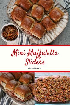 mini muffins sliders are the perfect appetizer for any party