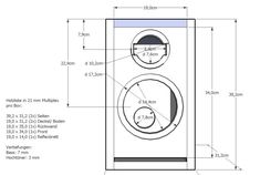 the height and measurements for a toilet