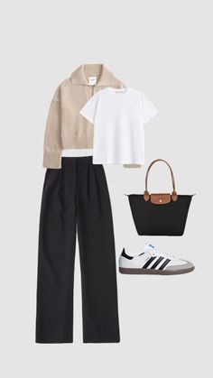 Combination Outfit, God Clothes, Chic Minimalista, Samba Outfit, Minimalist Fashion Women, Modesty Outfits, Estilo Chic