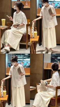 Basic Japanese Outfits, Modern Japanese Clothes Style, Minimalist Outfit Japanese, Japanese Summer Dress, Tops To Wear With Long Skirts, Japanese Casual Outfits Female, Japanese Summer Outfits Casual, Japanese Women Style, How To Look Japanese