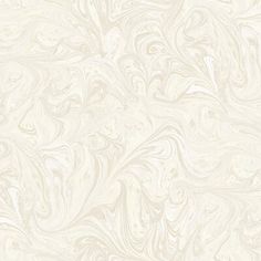 a white marble texture wallpaper with an intricate design on the top and bottom corner