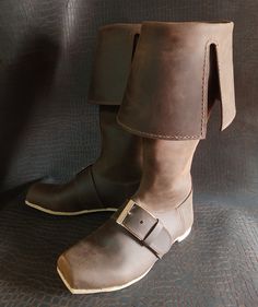 Witcher costume boots. We can change any details in the model. Medieval Style Round Toe Boots For Fall, Historical Style Leather Boots With Closed Toe, Witcher Clothes, Witcher Fashion, Historical Leather Boots With Round Toe, Historical Leather Boots With Closed Toe, Historical Leather Closed Toe Boots, Witcher Costume, Leather Boots Medieval