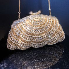 100% handmade evening bags. For Women Who Go For Shopping, Dating, Evening Party or Wedding.Manufacturing time about 5 days, Send us inquiry for wholesale or OEM production. Crystal Handheld Bags For Events, Glamorous Rectangular Clutch For Banquet, Crystal Evening Handheld Bag, Gold Rhinestone Evening Bag For Banquets, Gold Crystal Clutch Bag, Glamorous Gold Clutch For Banquet, Elegant Shoulder Bag For Banquet, Crystal Clutch Bag For Events, Glamorous Clutch Evening Bag For Banquets