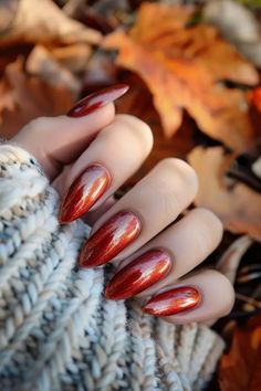 30 Bright & Beautiful November Nails Colors Trending in 2024 Nail Ideas For Fall 2024, November Nails Colors, Neat Nails, Christmas Gel, Nagellack Trends, November Nails, Nail Color Trends, Fall Nail Trends, Cute Nails For Fall