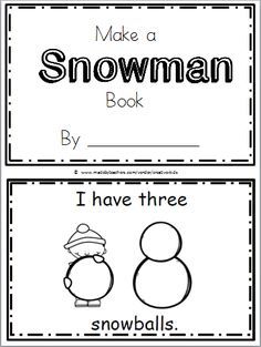 two snowman bookmarks with the words i have three snowballs