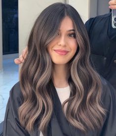 Dark Ash Brown Balayage for Cool Skin Tones Ash Brown Hair Balayage, Light Ash Brown Hair, Brown Hair Trends, Ash Brown Balayage, Black Hair Balayage