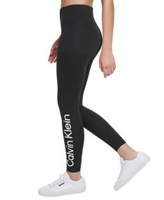 in stock Calvin Klein Leggings, Performance Leggings, Calvin Klein Woman, High Waisted Leggings, Active Wear For Women, Calvin Klein, Pick Up, High Rise, In Store