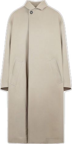 Twill Oversized Trench Coat-BOTTEGA VENETA-JOHN JULIA Oversized Trench, Oversized Trench Coat, Makeup Travel Case, Beauty Accessories, Bottega Veneta, Cotton Twill, Accessories Design, Trench Coat, Fashion Branding