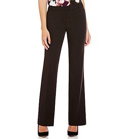 Calvin Klein Modern Fit StraightLeg Pants #Dillards Straight Elastane Dress Pants For Work, Tailored Straight Pants For Work, Elegant Tailored Straight Bottoms, Fitted Straight Bottoms For Workwear, Elegant Straight Bottoms For Business Casual, Slim Fit Straight Work Pants, Tailored Straight Office Pants, Calvin Klein Fitted Wide Leg Bottoms, Slim Fit Straight Silhouette Bottoms For Workwear