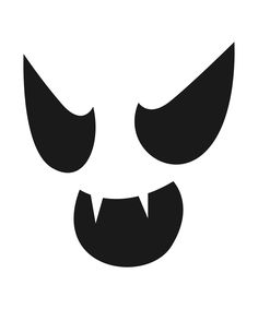 a black and white image of an evil face