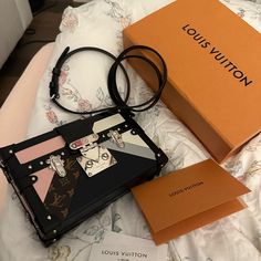 Lv Petite Malle Brand New Bag. You Won’t Be Able To Get This Color/Style Anymore. Louis Vuitton Petite Malle, Bags Louis Vuitton, Louis Vuitton Bags, Color Style, New Bag, Black Pink, Bag Lady, Louis Vuitton, Brand New