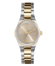 Sports Luxe 28mm Mini Hexa Neo Gold & Two Tone Bracelet Watch | Olivia Burton London Silver Bracelet Watch, Two Tone Bracelet, Gold And Silver Watch, Dream Watches, Small Lady, Sports Luxe, Olivia Burton, Women's Watches, Two Tone Watch