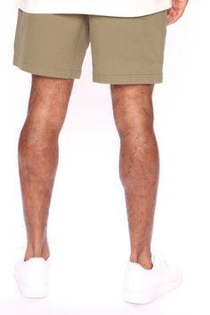 Available In Black, Khaki, Grey, Olive, Pink, Camouflage, Black/Green, And Black/White. Elastic Waistband Drawstring Side Hand Pockets 98% Cotton 2% Spandex Imported | Mens Twill Volley Shorts in Olive Green size 2XL by Fashion Nova Olive Fashion, Pink Camouflage, Button Down Shirt Mens, Shop Mens Clothing, Mens Activewear, Green And Black, Tee Shop, Mens Bottom, Black Green