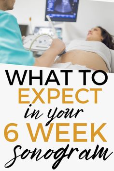 a pregnant woman in bed with the text what to expect in your 6 week surgery