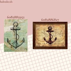 an anchor is shown in two different frames