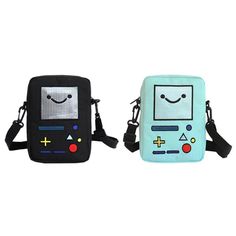 Adventure Time BMO Shoulder Bag - Kuru Store Adventure Time Plush, Sailor Moon Backpack, Adventure Time Bmo, Space Hat, Handbags Australia, Robot Print, Kawaii Bags, Cat Purse, Bagged Milk