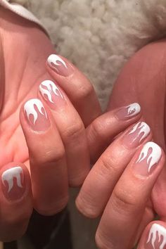 Cute & Beautiful Short Nail Design Ideas | Nails | Nail Design | Short Nails Finger Design, Nail Room, Instagram White, Cute Paintings