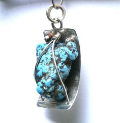 Turquoise Stone Jewelry, Precious Metal Clay Jewelry, Silversmithing Jewelry, Birthday Women, Silver Smithing, Metalsmithing Jewelry, Soldering Jewelry, Metal Clay Jewelry, Metal Smithing