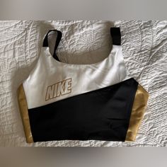 Brand New With Tags! White Sporty Activewear For Cheerleading, White Athleisure Activewear For Cheerleading, Nike Sports Bra, Nike Sports, Clothes And Shoes, Sports Bras, Nike Black, Black Nikes, Women's Intimates