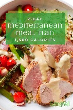 500 Calorie Meal Plan, Cooking Asparagus, Mediterranean Meal Plan, 500 Calorie Meals, 500 Calorie, Cucumber Diet