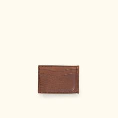 Dakota Leather Bifold - Metal Money Clip Wallet | Chestnut Brown Casual Bifold Wallets With Coin Pocket, Casual Bifold Wallet With Coin Pocket, Casual Bifold Card Holder For Everyday Use, Casual Brown Card Holder With Rfid Blocking, Casual Bifold Wallet For Everyday Use, Casual Brown Bifold Card Holder, Casual Brown Rectangular Card Holder, Casual Brown Trifold Wallet With Interior Card Slots, Casual Brown Card Holder With Coin Pocket