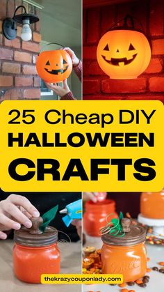 25 cheap diy halloween crafts that are easy to make and fun for all ages