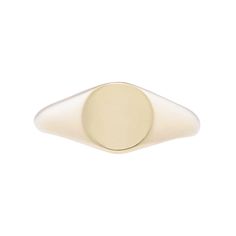 Round Signet Ring – Valerie Madison Classic Round Signet Ring With Polished Finish, Classic Polished Signet Ring, 14k Gold Signet Ring With Engraving Option For Everyday, Classic 14k Gold Signet Ring With Smooth Bezel, White Gold Signet Ring With Smooth Bezel, Everyday 14k Gold Signet Ring With Engraving Option, Modern Oval Signet Ring For Everyday, Yellow Gold Signet Ring With Engraving Option For Everyday, Classic Formal Signet Ring With Smooth Finish