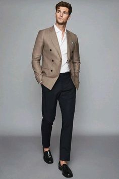 Cocktail Attire Men, Party Outfit Men, Herren Style, Classy Suits, Formal Men Outfit, Classy Outfits Men, Wedding Outfit Men