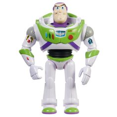 the toy story buzz lightyear figure is shown